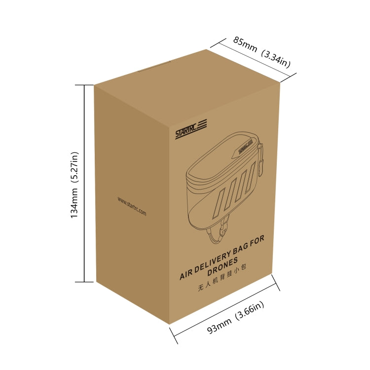 STARTRC Backpack Back-hanging Small Bag For DJI Avata / Air Series / Mavic Series (Grey) - free shipping - PMC TechLife - Order now!