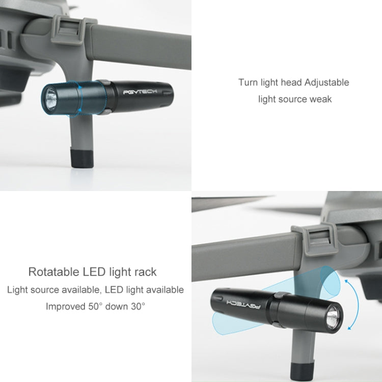 PGYTECH P-HA-030 LED Night Flight Light Shock Absorption Landing High Stand for DJI Mavic 2 - free shipping - PMC TechLife - Order now!
