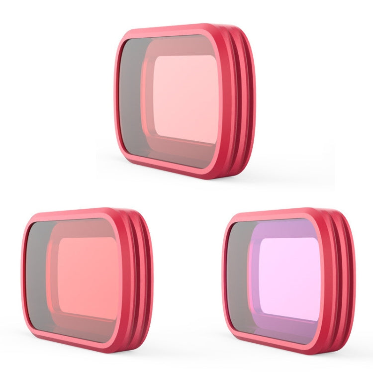 3 PCS PGYTECH P-18C-017 Profession Diving Lens Filter Suit for DJI Osmo Pocket - free shipping - PMC Jewellery - Order now!