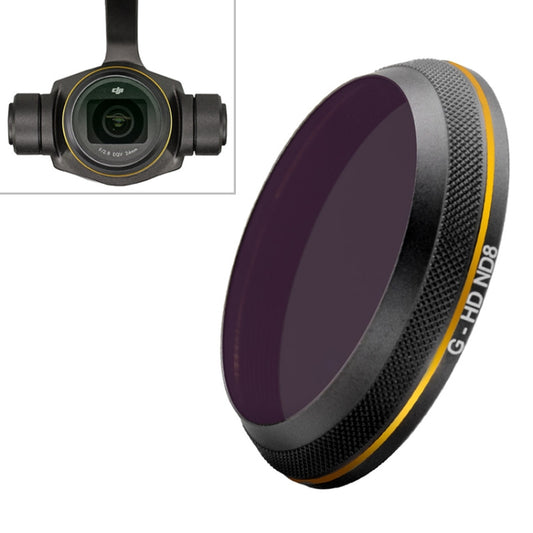 PGYTECH X4S-HD ND8 Gold-edge Lens Filter for DJI Inspire 2 / X4S Gimbal Camera Drone Accessories - free shipping - PMC Jewellery - Order now!