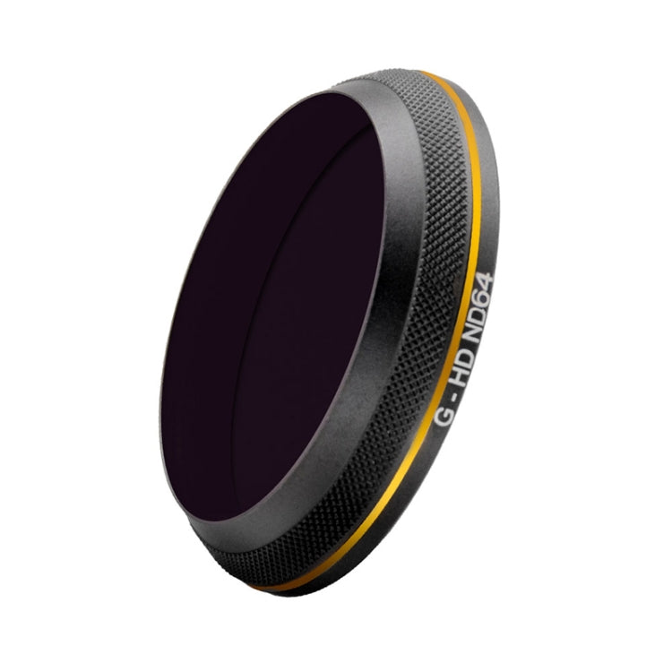 PGYTECH X4S-HD ND64 Gold-edge Lens Filter for DJI Inspire 2 / X4S Gimbal Camera Drone Accessories -  by PGYTECH | Online Shopping South Africa | PMC TechLife | Buy Now Pay Later Mobicred