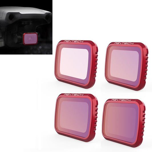 4 PCS PGYTECH P-16A-034 ND8 / 16 / 32 / 64 Lens Filter for DJI Mavic Air 2 Drone Accessories - free shipping - PMC Jewellery - Order now!