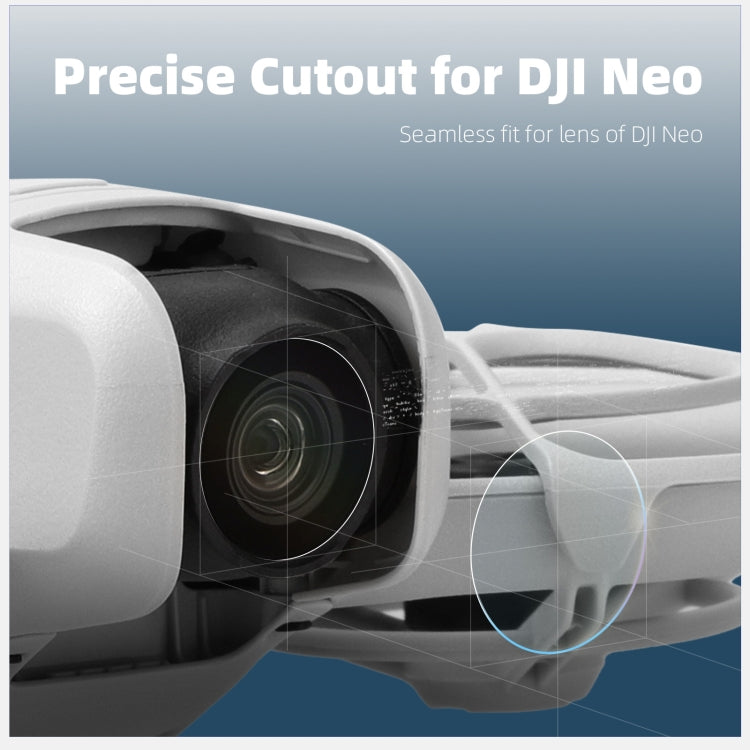 For DJI Neo Sunnylife 2pcs Tempered Glass Drone Lens Film (Transparent) - free shipping - PMC TechLife - Order now!