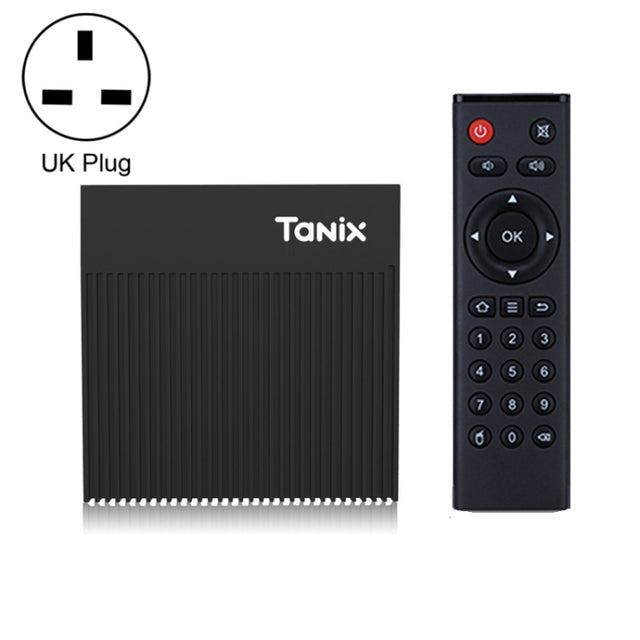 Tanix X4 Android 11 Smart TV Box, Amlogic S905X4 Quad Core, 4GB+32GB, Dual Wifi, BT(UK Plug)