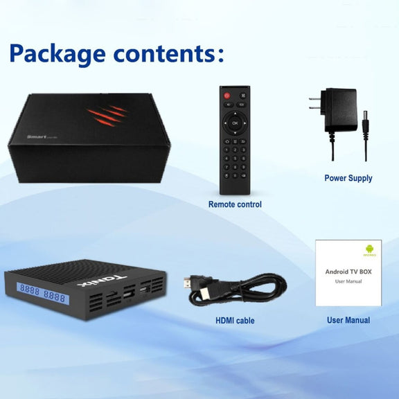 Tanix X4 Android 11 Smart TV Box, Amlogic S905X4 Quad Core, 4GB+32GB, Dual Wifi, BT(AU Plug)