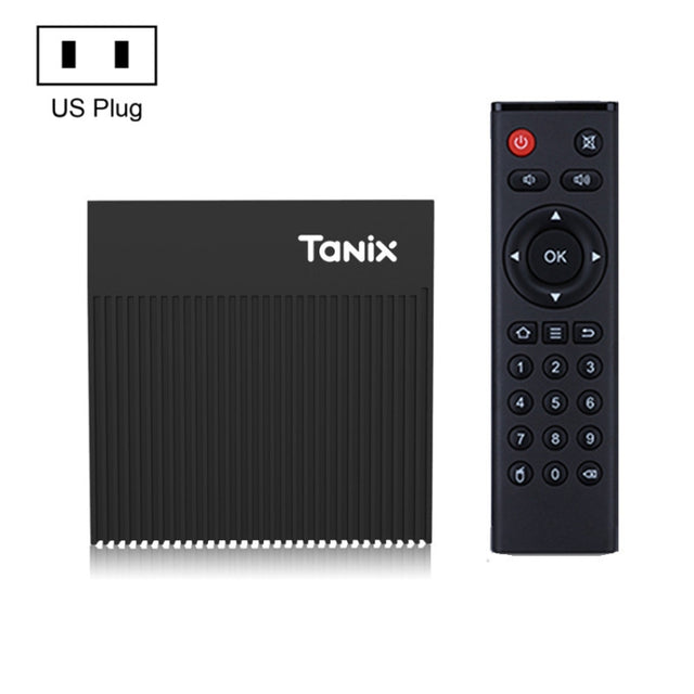 Tanix X4 Android 11 Smart TV Box, Amlogic S905X4 Quad Core, 4GB+64GB, Dual Wifi, BT (US Plug)