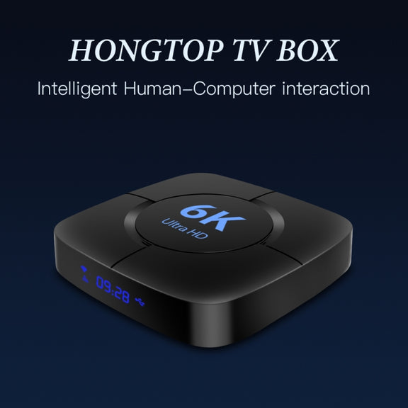 6K UHD Smart TV Box, Android 10.0, Allwinner H616 Quad Core, 2GB+8GB, AU Plug