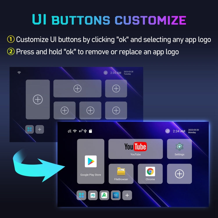 H96 Max 8K Ultra HD Smart TV Box Android 13.0 Media Player with Remote Control, RK3528 Quad-Core, 4GB+32GB(US Plug) - RK3318 by PMC TechLife | Online Shopping South Africa | PMC TechLife | Buy Now Pay Later Mobicred