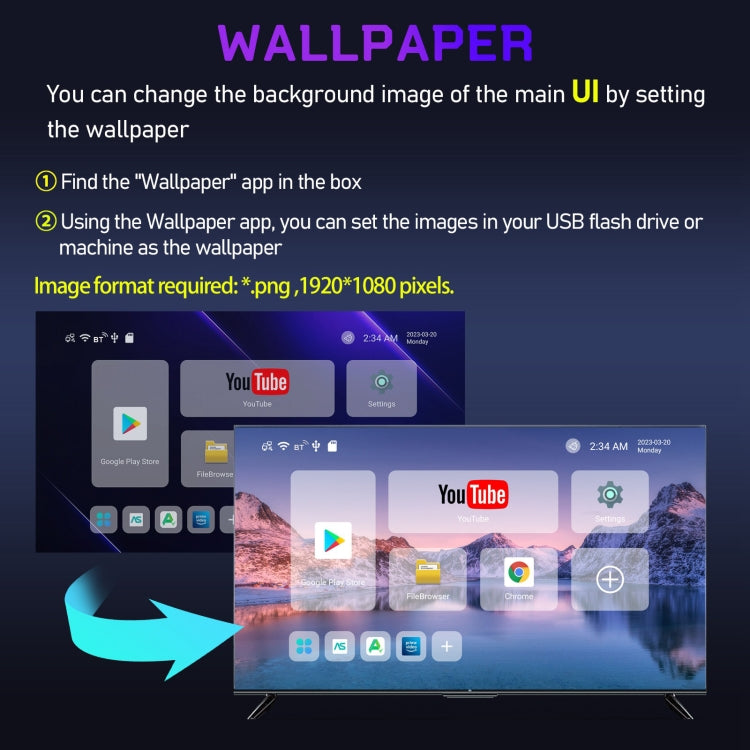 H96 Max W2 4K Ultra HD Android 11.0 Smart TV Box with Remote Control, Amlogic S905W2 Quad-Core, 4GB+64GB(UK Plug)