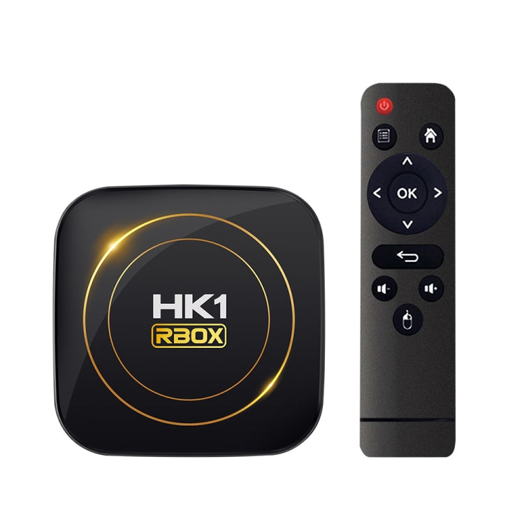 HK1 RBOX-H8S 4K Ultra HD Android 12.0 Smart TV Box with Remote Control, Allwinner H618 Quad-Core, 2GB+16GB(UK Plug) - Others by PMC TechLife | Online Shopping South Africa | PMC TechLife | Buy Now Pay Later Mobicred