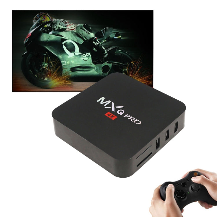 MXQ PROi 1080P 4K HD Smart TV BOX with Remote Controller, Android 7.1 S905W Quad Core Cortex-A53 Up to 2GHz, RAM: 2GB, ROM: 16GB, Support WiFi - Amlogic S905 by PMC TechLife | Online Shopping South Africa | PMC TechLife | Buy Now Pay Later Mobicred