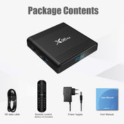 X96 Air 8K Smart TV BOX Android 9.0 Media Player with Remote Control, Quad-core Amlogic S905X3, RAM: 2GB, ROM: 16GB, Dual Band WiFi, US Plug
