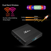 X96 Air 8K Smart TV BOX Android 9.0 Media Player with Remote Control, Quad-core Amlogic S905X3, RAM: 2GB, ROM: 16GB, Dual Band WiFi, US Plug