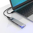 ORICO TCM2-C3 NVMe M.2 SSD Enclosure (10Gbps)(Silver) - HDD Enclosure by ORICO | Online Shopping South Africa | PMC TechLife | Buy Now Pay Later Mobicred