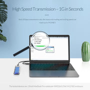ORICO TCM2-C3 NVMe M.2 SSD Enclosure (10Gbps)(Silver)