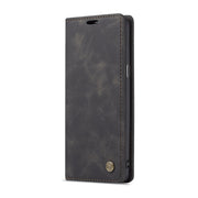 CaseMe-013 Multifunctional Retro Frosted Horizontal Flip Leather Case with Card Slot & Holder & Wallet for Galaxy S9 Plus(Black)
