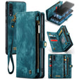 CaseMe-008 For Samaung Galaxy A30S／A50S／A50 Detachable Multifunctional Flip Leather Case (Blue) - free shipping - PMC Jewellery - Order now!