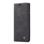 CaseMe-013 Multifunctional Horizontal Flip Leather Case with Card Slot & Holder for Galaxy M10(Black)