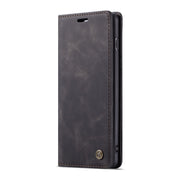 CaseMe-013 Multifunctional Horizontal Flip Leather Case with Card Slot & Holder for Galaxy S10 5G(Black)