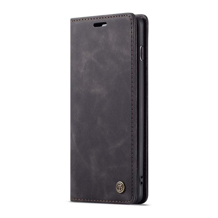 CaseMe-013 Multifunctional Horizontal Flip Leather Case with Card Slot & Holder for Galaxy S10 5G(Black)