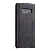 CaseMe-013 Multifunctional Horizontal Flip Leather Case with Card Slot & Holder for Galaxy S10 5G(Black)