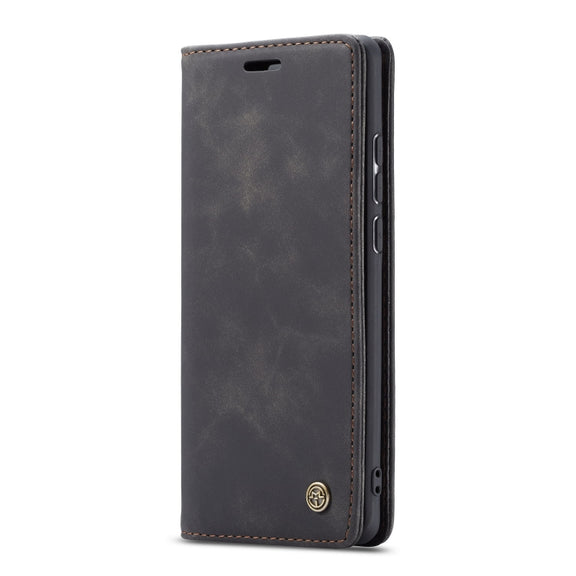 CaseMe-013 Multifunctional Horizontal Flip Leather Case with Card Slot & Holder for Xiaomi 9(Black)