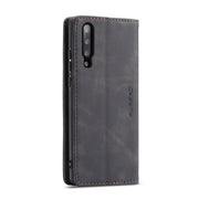 CaseMe-013 Multifunctional Horizontal Flip Leather Case with Card Slot & Holder for Xiaomi 9(Black)