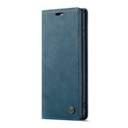 CaseMe-013 Multifunctional Horizontal Flip Leather Case with Card Slot & Holder for Galaxy S10 5G(Blue)