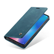 CaseMe-013 Multifunctional Horizontal Flip Leather Case with Card Slot & Holder for Xiaomi 9(Blue)