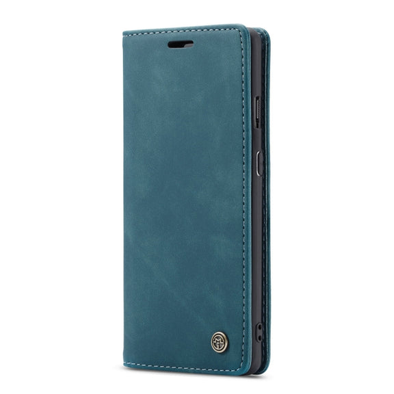 CaseMe-013 Multifunctional Horizontal Flip Leather Case with Card Slot & Holder for OnePlus 7(Blue)