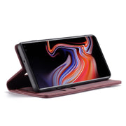 CaseMe-013 Multifunctional Horizontal Flip Leather Case with Card Slot & Holder for Galaxy S10 5G(Wine Red)