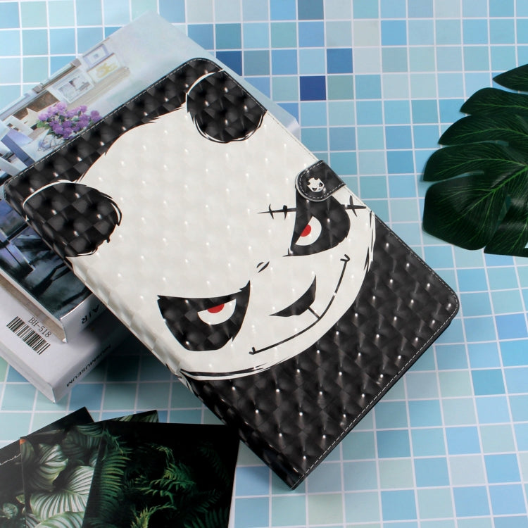 3D Colored Drawing Universal Horizontal Flip Leather Case, with Holder & Card Slot & Wallet for 10 inch Tablet PC(Angry Bear) - 10 - 11 inch by PMC Jewellery | Online Shopping South Africa | PMC Jewellery | Buy Now Pay Later Mobicred