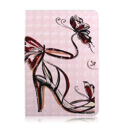 3D Colored Drawing Universal Horizontal Flip Leather Case, with Holder & Card Slot & Wallet for 10 inch Tablet PC(High-heeled) - 10 - 11 inch by PMC Jewellery | Online Shopping South Africa | PMC Jewellery | Buy Now Pay Later Mobicred