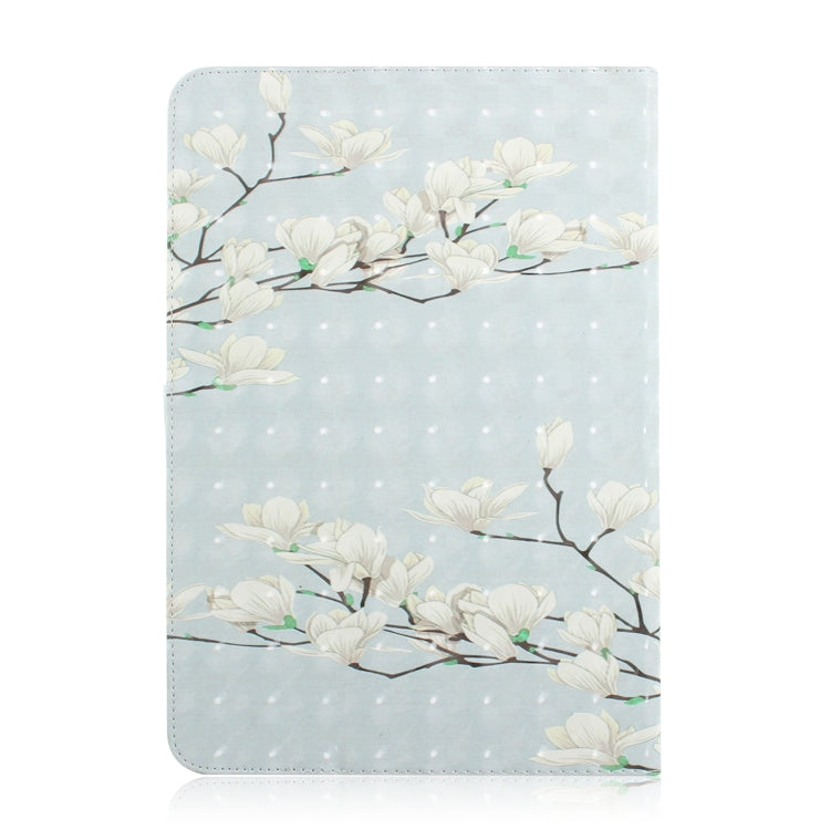 3D Colored Drawing Universal Horizontal Flip Leather Case, with Holder & Card Slot & Wallet for 10 inch Tablet PC(Magnolia) - free shipping - PMC TechLife - Order now!