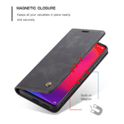 CaseMe-013 Multi-functional Retro Frosted Horizontal Flip Leather Case with Card Slot & Holder & Wallet For Xiaomi Mi 9T Pro / Redmi K20 Pro / Xiaomi Mi 9T / Redmi K20(Black)