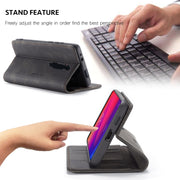 CaseMe-013 Multi-functional Retro Frosted Horizontal Flip Leather Case with Card Slot & Holder & Wallet For Xiaomi Mi 9T Pro / Redmi K20 Pro / Xiaomi Mi 9T / Redmi K20(Black)