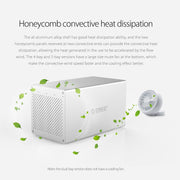 ORICO Honeycomb Series WS200RU3 SATA 3.5 inch USB 3.0 Dual Bays Aluminum Alloy HDD / SSD Enclosure with Raid, The Maximum Support Capacity: 20TB