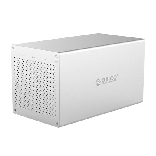 ORICO Honeycomb Series WS400RC3 SATA 3.5 inch USB-C / Type-C 4 Bays Aluminum Alloy HDD / SSD Enclosure with Raid, The Maximum Support Capacity: 40TB - HDD Enclosure by ORICO | Online Shopping South Africa | PMC Jewellery | Buy Now Pay Later Mobicred