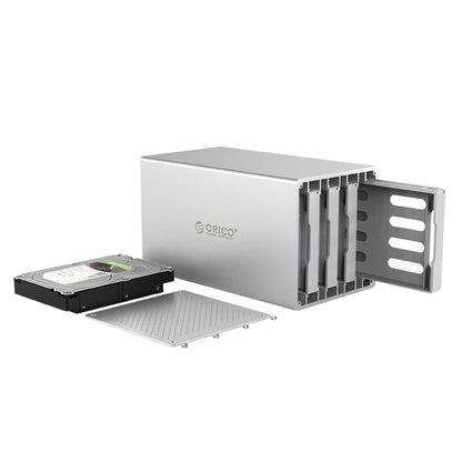 ORICO Honeycomb Series WS400RC3 SATA 3.5 inch USB-C / Type-C 4 Bays Aluminum Alloy HDD / SSD Enclosure with Raid, The Maximum Support Capacity: 40TB - HDD Enclosure by ORICO | Online Shopping South Africa | PMC Jewellery | Buy Now Pay Later Mobicred
