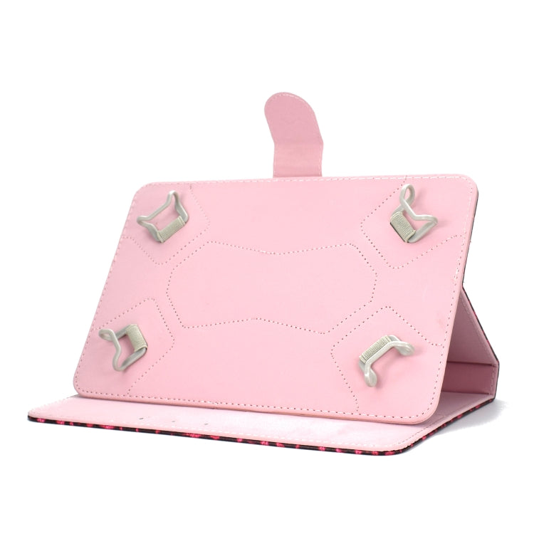 Colored Pattern Drawing Horizontal Flip PU Leather Case with Three-folding Holder for 10 inch Tablet PC(Totem elephants) - 10 - 11 inch by PMC TechLife | Online Shopping South Africa | PMC TechLife | Buy Now Pay Later Mobicred