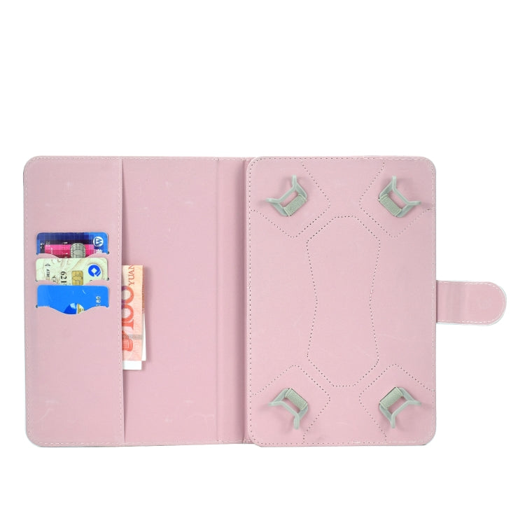 Colored Pattern Drawing Horizontal Flip PU Leather Case with Three-folding Holder for 10 inch Tablet PC(Totem elephants) - 10 - 11 inch by PMC TechLife | Online Shopping South Africa | PMC TechLife | Buy Now Pay Later Mobicred
