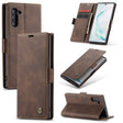 CaseMe-013 Multifunctional Horizontal Flip Leather Case with Card Slot & Holder for Galaxy Note 10(Coffee) - Galaxy Phone Cases by CaseMe | Online Shopping South Africa | PMC Jewellery | Buy Now Pay Later Mobicred