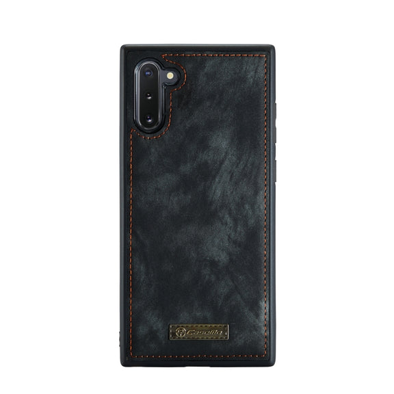 CasFor Samsung Galaxy Note10 CaseMe-008 Detachable Multifunctional Flip Leather Phone Case(Black)