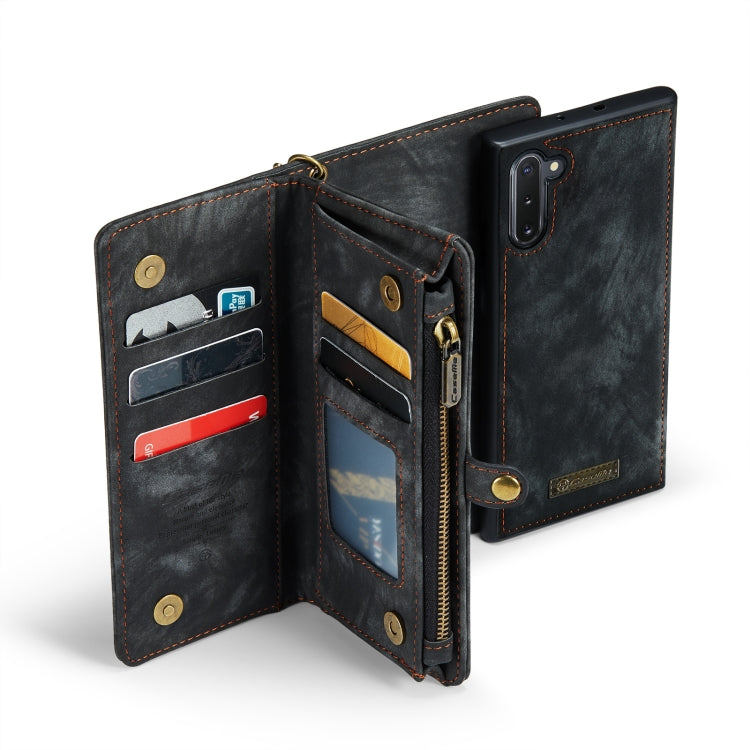 CasFor Samsung Galaxy Note10 CaseMe-008 Detachable Multifunctional Flip Leather Phone Case(Black) - free shipping - PMC Jewellery - Order now!