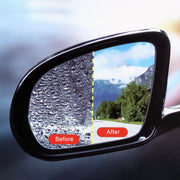 For Peugeot 407 Car PET Rearview Mirror Protective Window Clear Anti-fog Water-resistant Rain Shield Film
