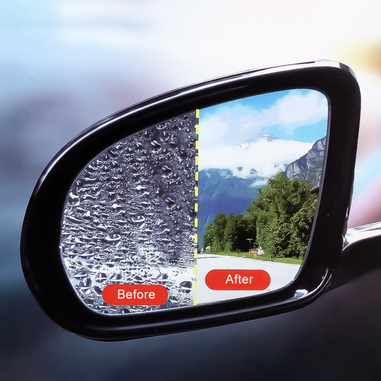 For Mitsubishi Outlander 2016-2018 Car PET Rearview Mirror Protective Window Clear Anti-fog Waterproof Rain Shield Film - Auto Film by PMC TechLife | Online Shopping South Africa | PMC TechLife | Buy Now Pay Later Mobicred