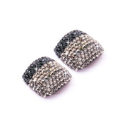 2 PCS Crystal Fake Nail Art Tips Rhinestone Full Cover Toenails Decals Stickers(NO:19)