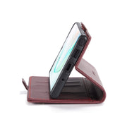 CaseMe-013 Multifunctional Horizontal Flip Leather Case with Card Slot & Holder & Wallet for Galaxy Note 10+(Wine)