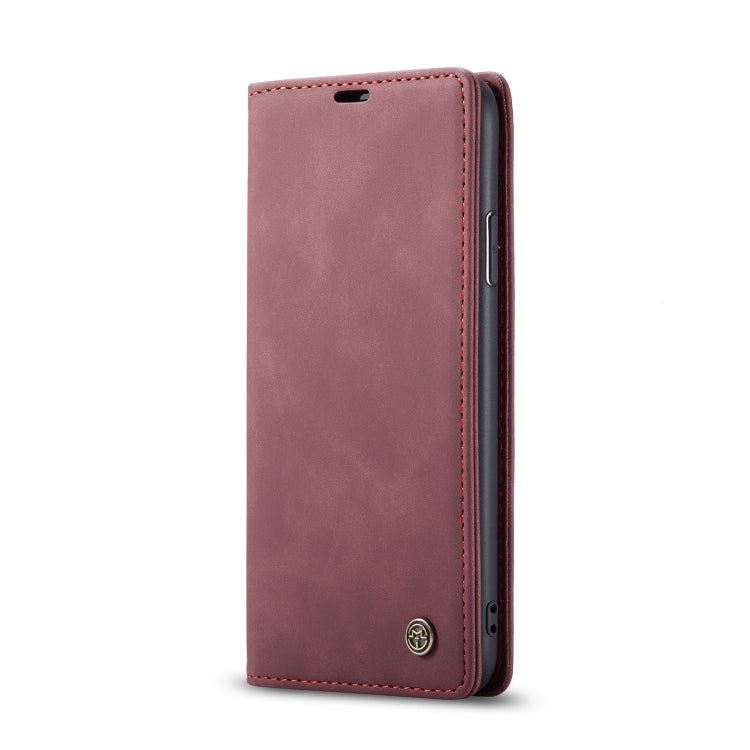 CaseMe-013 Multifunctional Horizontal Flip Leather Case with Card Slot & Holder & Wallet for iPhone 11 Pro(Wine)