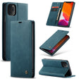CaseMe-013 Multifunctional Horizontal Flip Leather Case with Card Slot & Holder & Wallet for iPhone 11 Pro Max(Blue) - free shipping - PMC Jewellery - Order now!